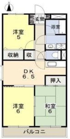 カーサ21の物件間取画像